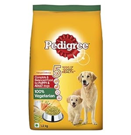 Pedigree Adult And Puppy 100% Vegetarian 10 Kg